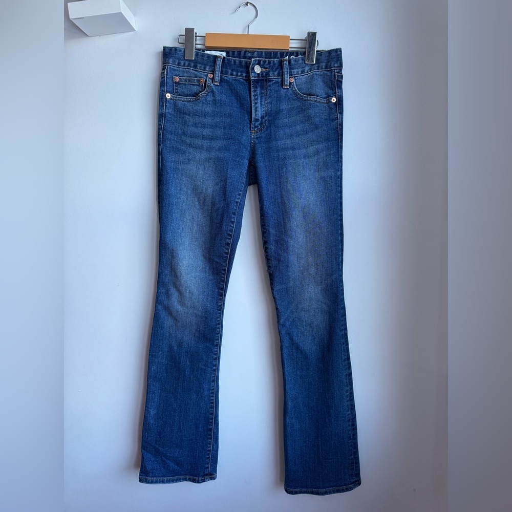 🎉 GAP Women's Mid Rise Slim Boot Cut Jeans